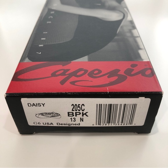 🩰Capezio🎁NWT🩰Child Full Sole Leather Daisy Ballet Shoe Slipper 205C BPK Dance🩰 - Picture 6 of 7